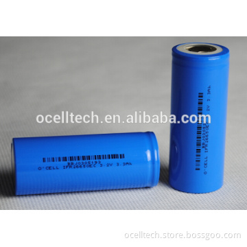 26650 3.2v 3000mah lithium iron phosphate battery